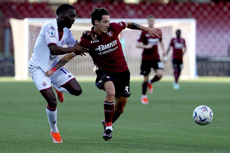 Bradaric Ikone Salernitana Fiorentina