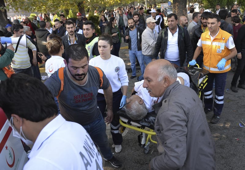 Strage alla manifestazione ad Ankara 12