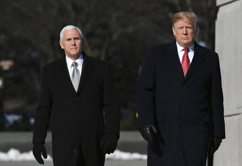 Trump visita il memoriale di Martin Luther King 2