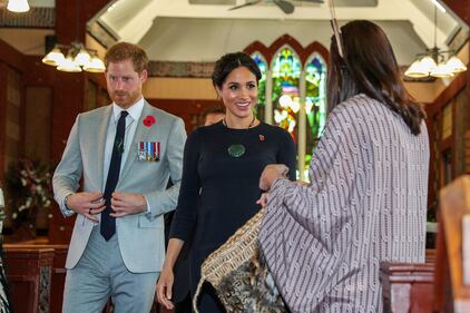 Meghan Markle e il Principe Harry superstar del Royal Tour: foto 6