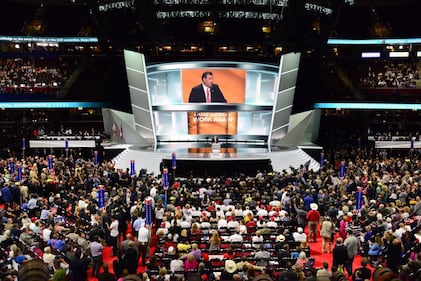 Grande festa per Trump a Cleveland 8