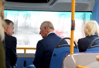Camilla Parker Bowles al museo dei trasporti, foto 12