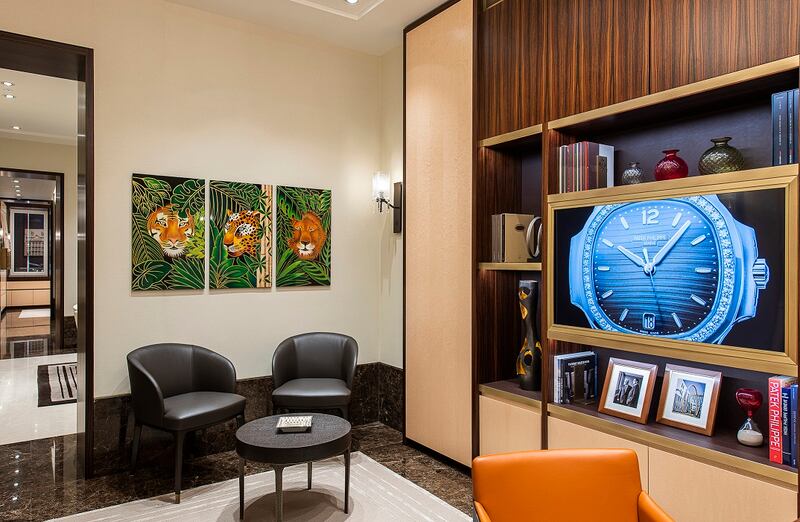 Boutique Patek Philippe a Roma. La tecnologia si fonde con la tradizione e il savoir-faire.