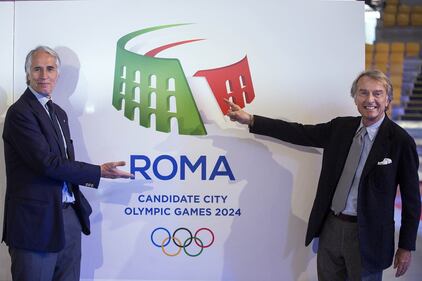 Ecco il logo delle Olimpiadi Roma 2024 5