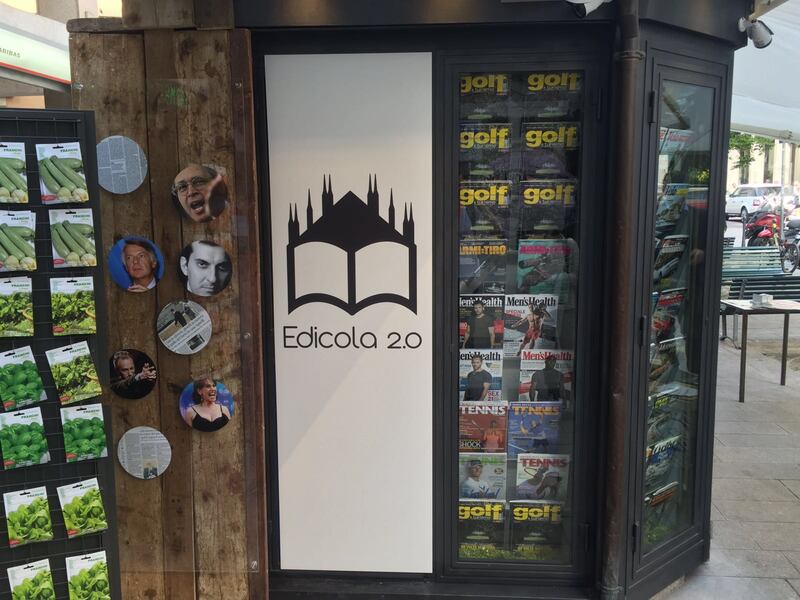 Ecco l'edicola 2.0 a Milano 15