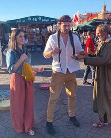 Anniversario a Marrakech per Cecilia Rodriguez e Ignazio Moser 3