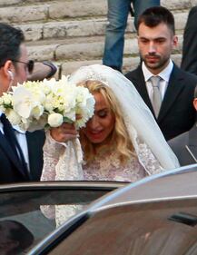 Le nozze di Valeria Marini 16