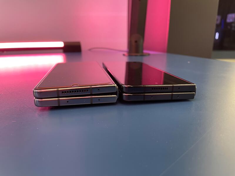 Galaxy Z Fold4 vs Z Fold5
