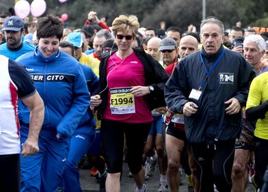 In attesa del vertice sull'Ucraina, il ministro Pinotti corre la maratona 1