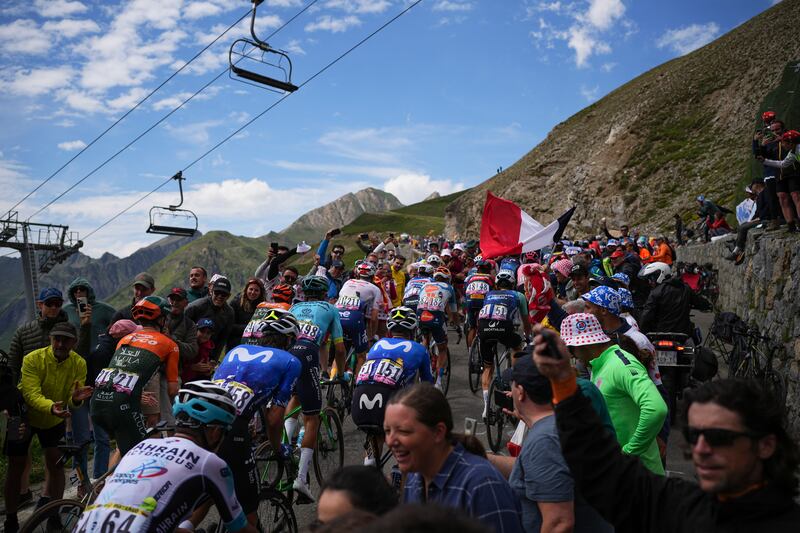 Tour tappa 14 salita pubblico