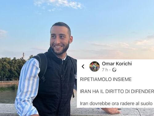 "Radere al suolo Israele". Il post choc del consigliere di sinistra