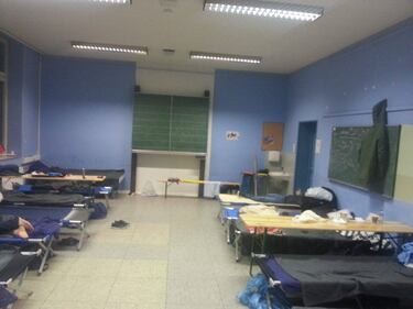 All'interno dei campi profughi della Merkel 6