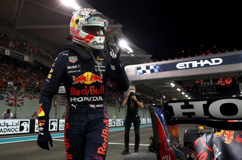 Tripudio di gioia per Verstappen 2
