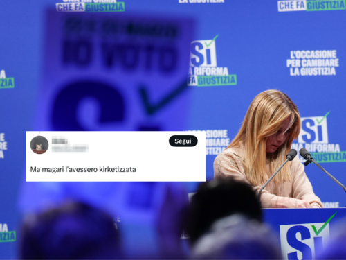 “Magari l’avessero kirketizzata”. Il messaggio choc contro Meloni dopo l’evento per il “sì”. Il giornalista del Fatto si dissocia: "Non c'è spazio per l'odio nella mia bacheca"