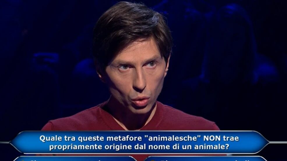 Errore nella domanda, concorrente bacchetta Gerry Scotti