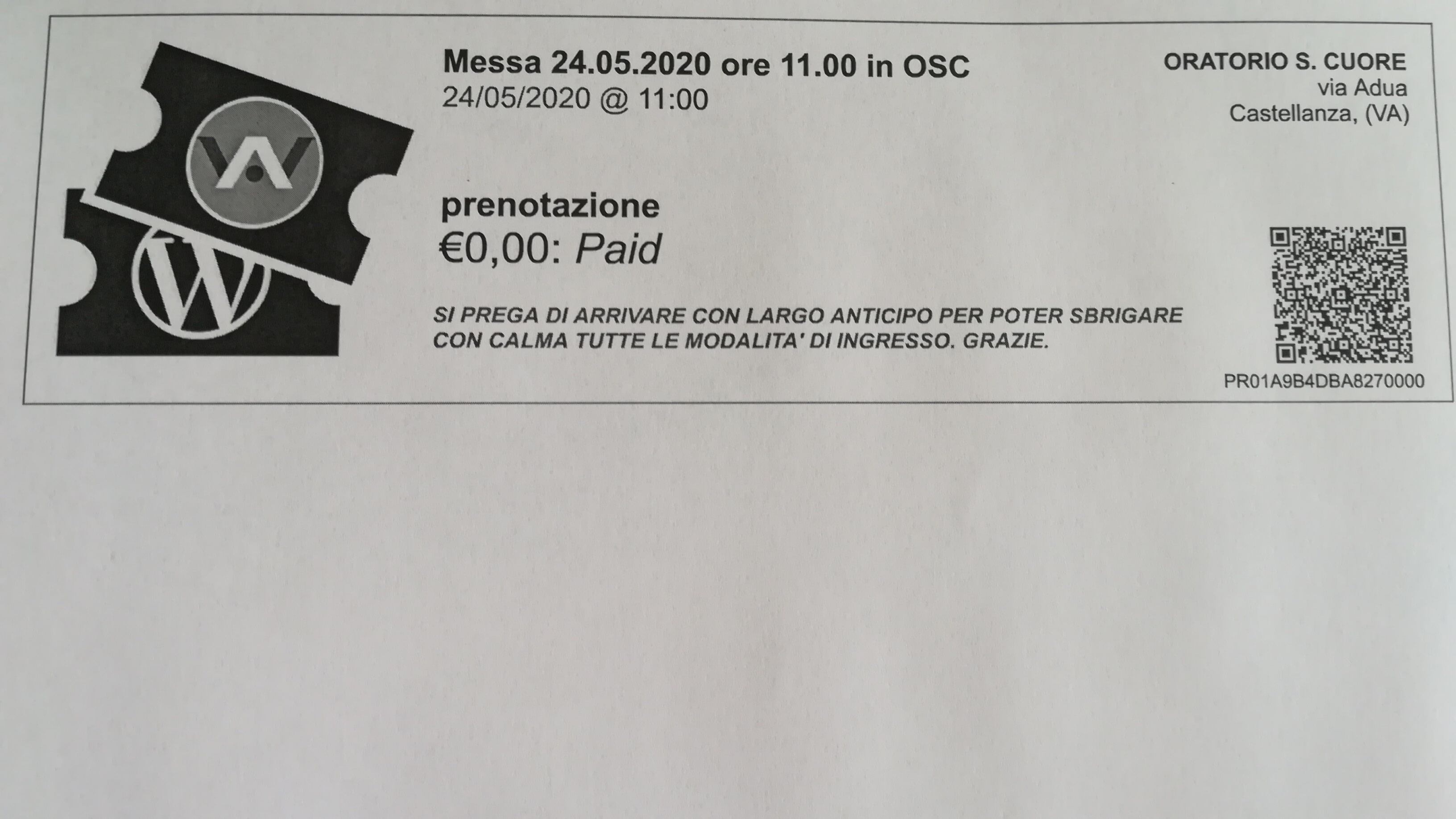 In chiesa come al concerto: a messa si va con il biglietto