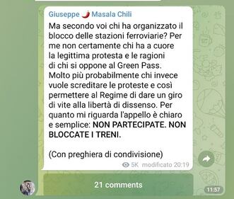Le chat dei no vax, tra  8