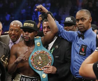 Floyd Mayweather ha sconfitto Manny Pacquiao 4