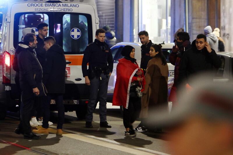 La festa del Marocco finisce nel sangue a Milano: le immagini 1