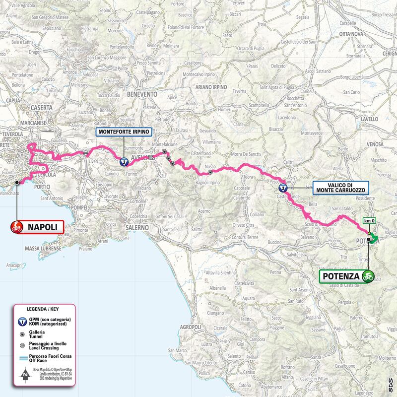 Giro d'Italia tutte le tappe 12
