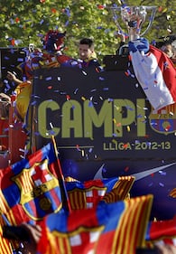 Ecco i festeggiamenti dei grandi club europei di calcio 9
