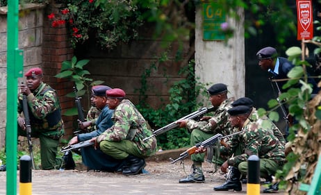 Nairobi, forze di sicurezza in azione 2