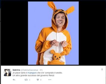 Ddl Cirinnà, il web sfotte il canguro e il Pd 3