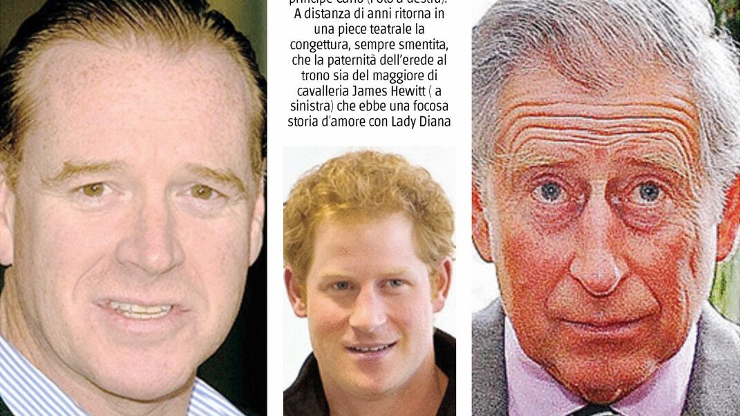 Va in scena la verità su Diana: "Il principe Harry è illegittimo"