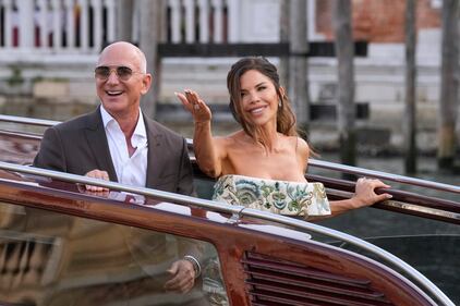 La "favola" veneziana di Lauren Sanchez e Jeff Bezos 7