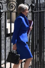 L'ultima volta di Teresa May a Downing Street 1