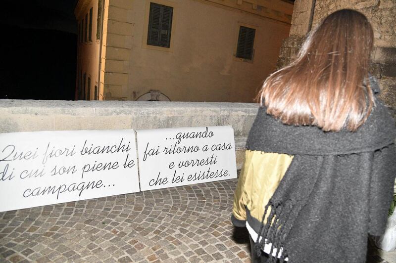 I funerali di Serena Mollicone nel 2017, le immagini 7