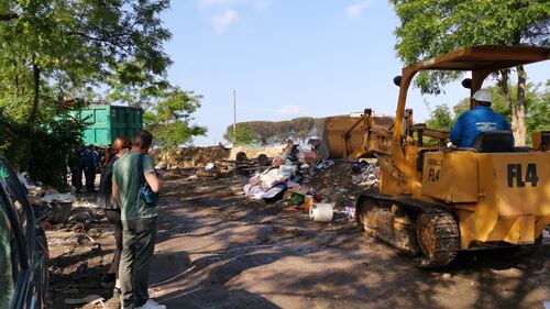 Campo rom smantellato nel Napoletano 3