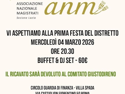 Anm, il giallo del buffet al circolo Gdf