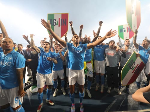 Conte, missione compiuta: lo scudetto è del Napoli