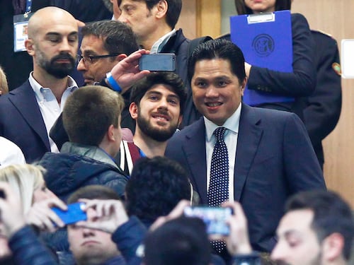 Thohir: "Molti mi chiedono di esonerare Mancini: io continuo con lui. Il tecnico: "Resto all'Inter al 100%"