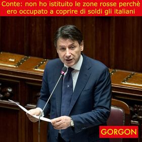 La satira del giorno: le scuse di Conte sulla zona rossa 1