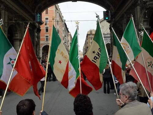 "In memoria di Paolo Del Din". Tripla gaffe dell'Anpi a Teramo