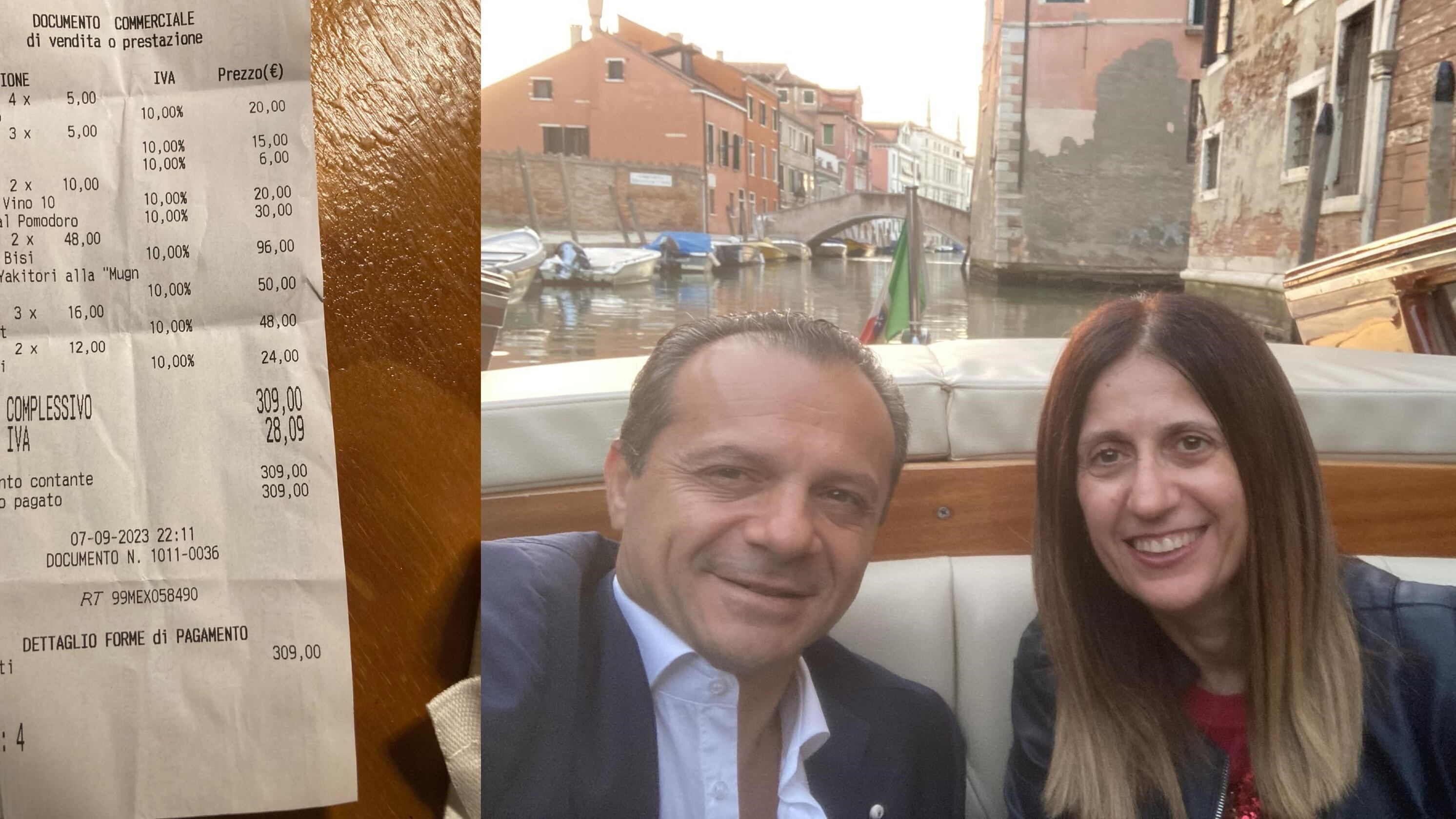 "30 euro spaghetti e poco pomodoro...". Cateno De Luca scatena la polemica a Venezia