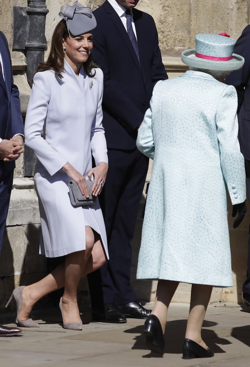 Kate Middleton alla messa di Pasqua: foto 7