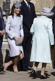 Kate Middleton alla messa di Pasqua: foto 7