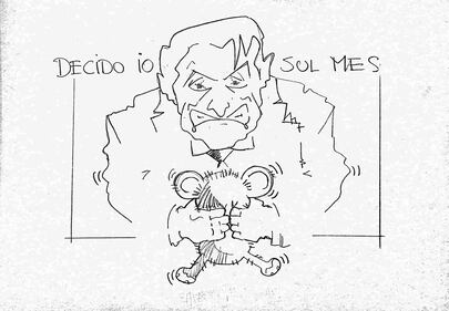 La vignetta del giorno: Giuseppi si prepara all'incontro con la Merkel 1