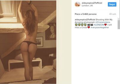 Aída Yéspica nuda e sexy su Instagram 10