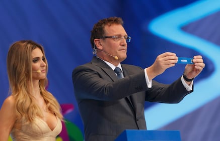Mondiali 2014, Fernanda Lima, regina del sorteggio 2