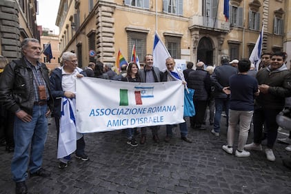 Roma, protesta davanti alla sede dell'Unesco 4