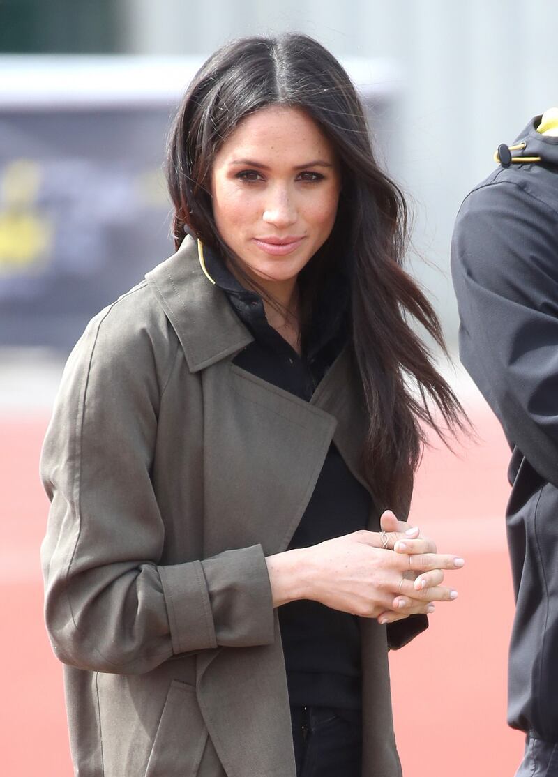 Meghan Markle con il Principe Harry agli Invictus Games 3