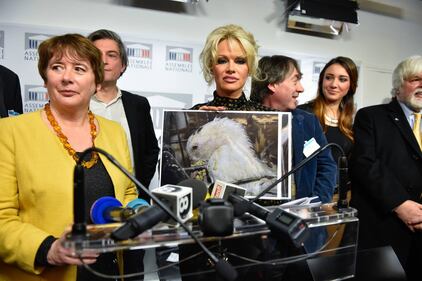 Pamela Anderson contro il foie gras 22
