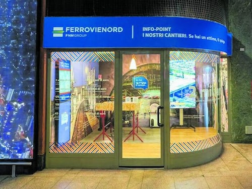 Apre l'Info Point che spiega ai cittadini i 39 cantieri aperti dalle Ferrovie Nord