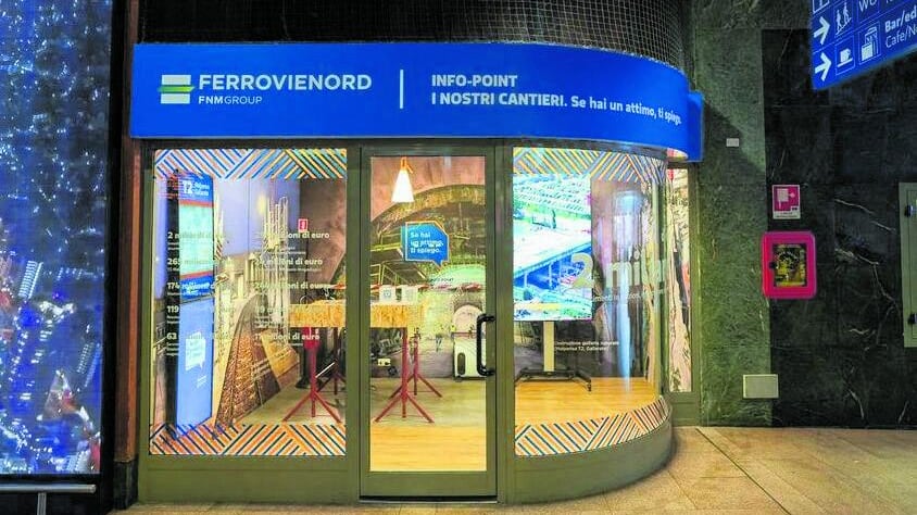 Apre l'Info Point che spiega ai cittadini i 39 cantieri aperti dalle Ferrovie Nord