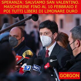 La satira di oggi. Roberto Speranza, il romanticone 1