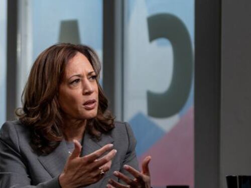 Prima intervista per Kamala Harris: "Se eletta un repubblicano nel mio governo"